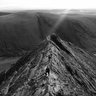 Sharp Edge Blencathra, English Lake District