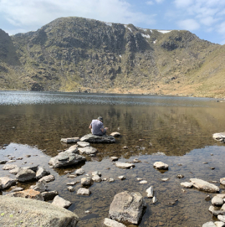 Helvellyn, red tarn, Glenridding, Patterdale, Ullswater
