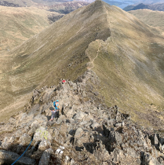 Glenridding, Patterdale, Swirral Edge, Striding Edge, Catstycam, Ullswater, walking guides, mountain guide